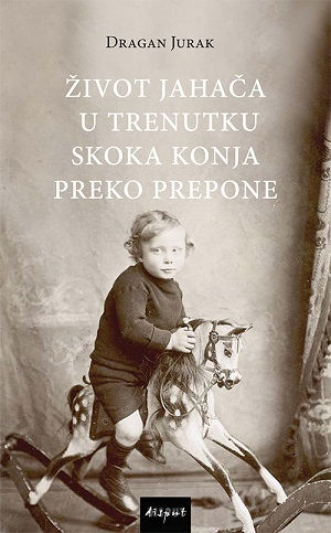 Život jahača u trenutku skoka konja preko prepone