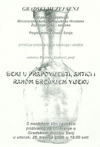 Senj u prapovijesti, antici i ranom srednjem vijeku