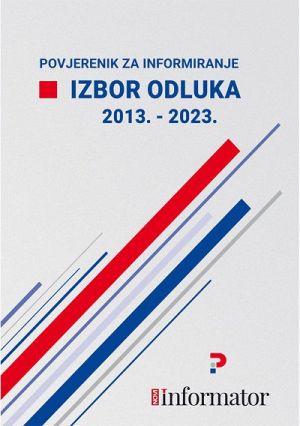 Izbor odluka : 2013. - 2023.